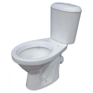 Унитаз-комп. к/в (Фаянс) Юбилейный с арматурой, с сиденьем, кнопка, нижняя подводка